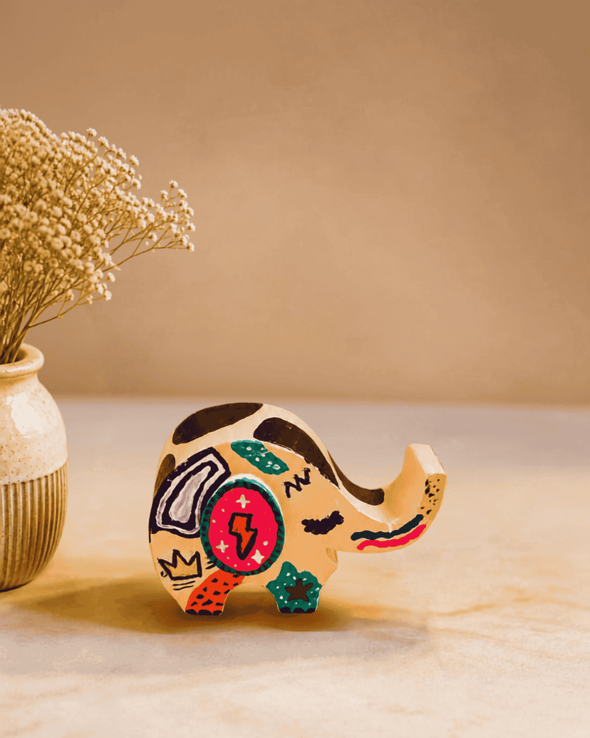 Concrete-art-for-gifting-and-home-decor-elephant