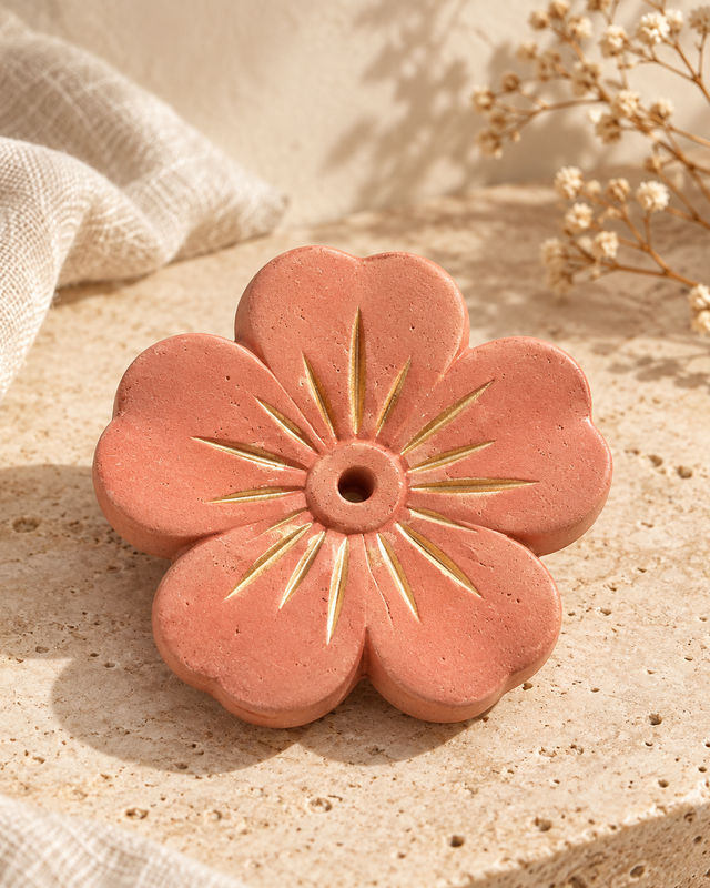 Flower Incense Stick Holder