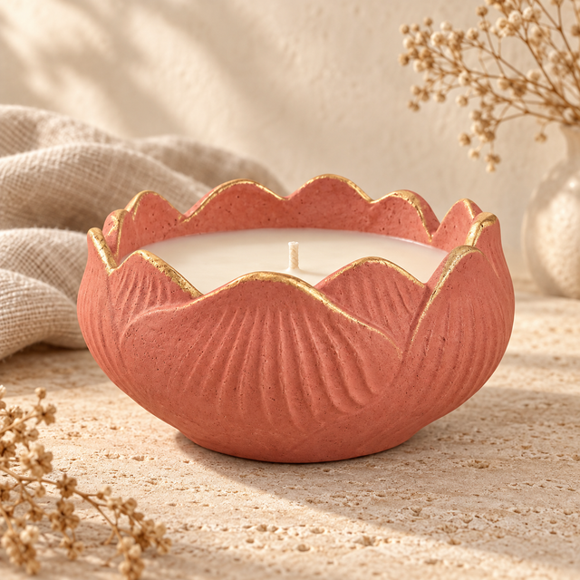 Lotus Scented Candle