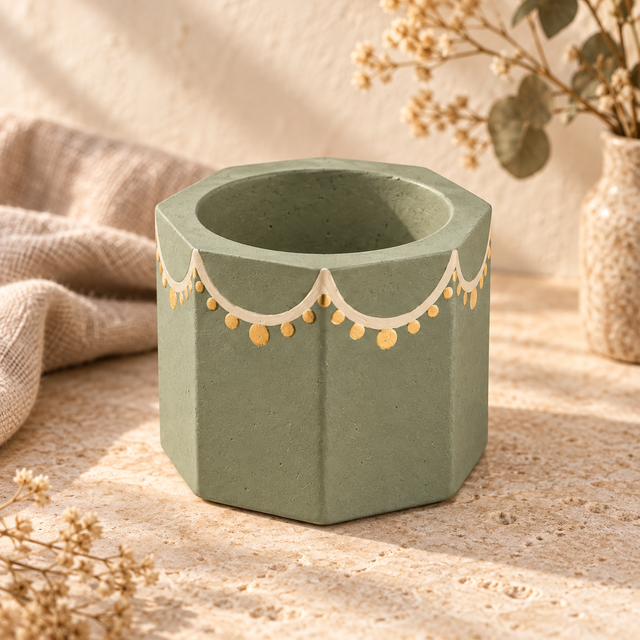 Mini Concrete Planter