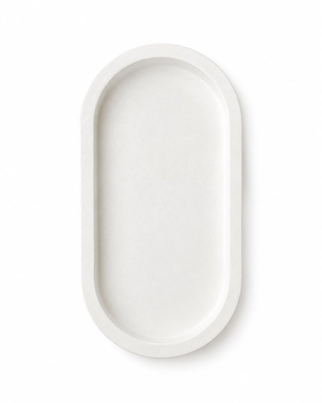 Oval Concrete Tray