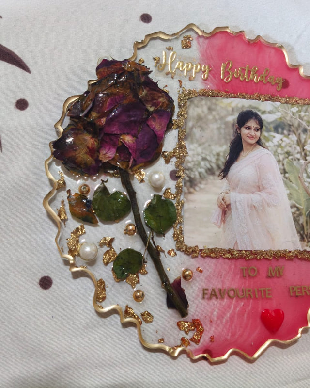 Personalized Resin Memory Tray