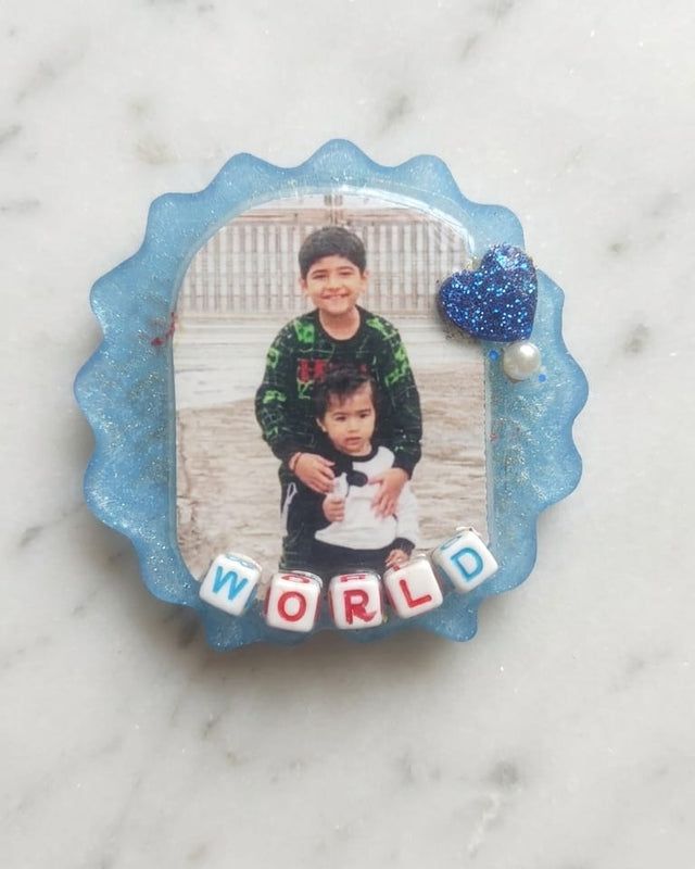 Personalized Resin Photo Fridge Magnet