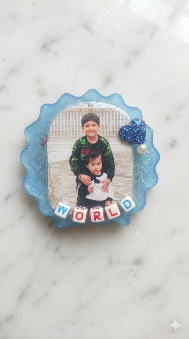 Personalized Resin Photo Fridge Magnet